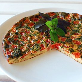 Tomato Basil Frittata