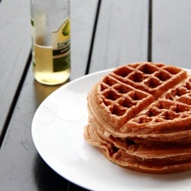 Apple Cider Waffles