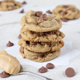 Chewy Peanut Butter Cup Cookies