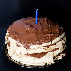 Mocha Pavlova (Gluten Free)
