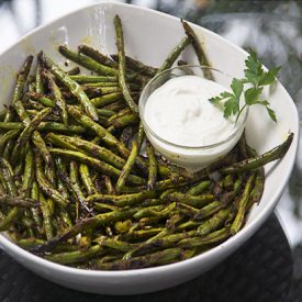Indonesian Grilled Green Beans