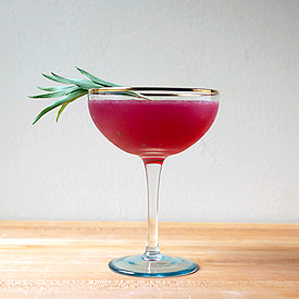 Electric Pink Fields Cocktail