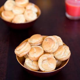 Salmon & Goat Cheese Mini Cakes