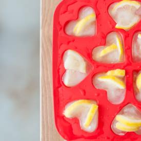Lemon Ice Cubes!