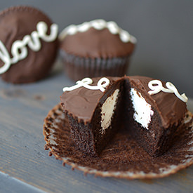 Homemade Hostess Cupcakes