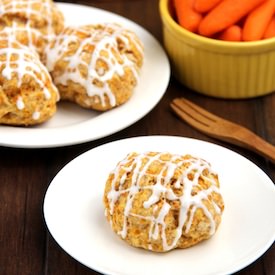 Carrot Cake Scones