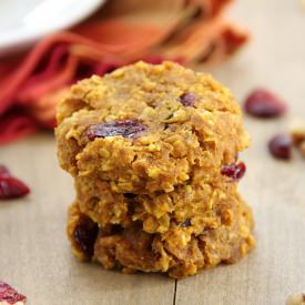 Pumpkin Breakfast Cookies