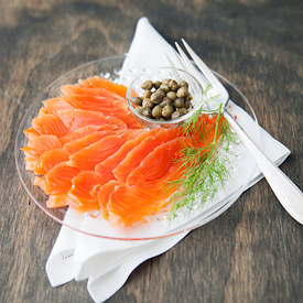 Homemade Salmon Lox