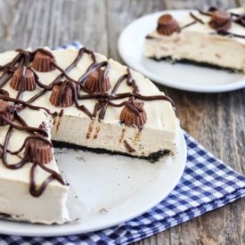 No Bake Peanut Butter Cheesecake