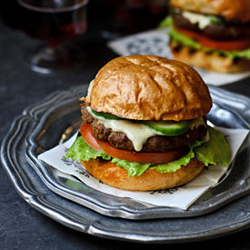 Chorizo Beef Burger