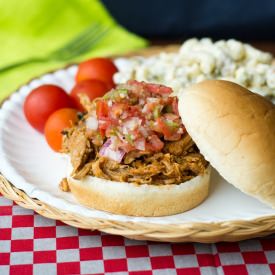 Homemade Barbecued Pulled Pork