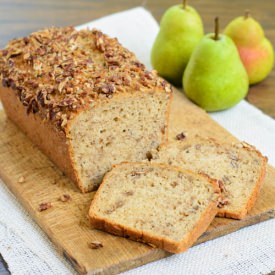 Spiced Pear Pecan Bread
