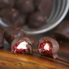Chocolate Mascarpone Raspberries