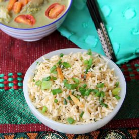 Spring Onion Rice