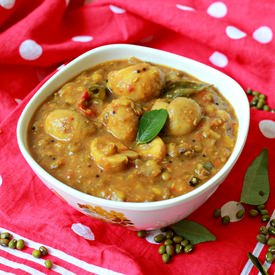 Green Beans And Mushroom Curry