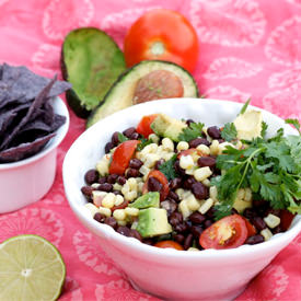Bean Corn & Avocado Salad