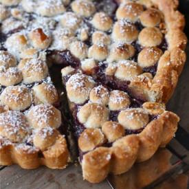 Cherry Almond Tart