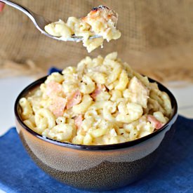 Chicken Cordon Bleu Mac & Cheese