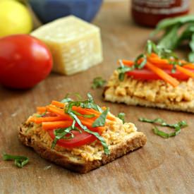 Chickpea Tartines