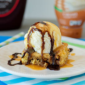 Snickers Cookie Bar Ice Cream Sunda