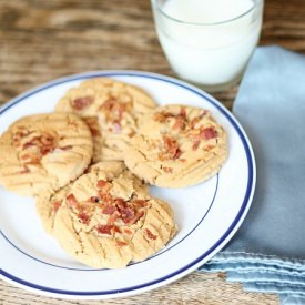 Peanut Butter Bacon Cookies