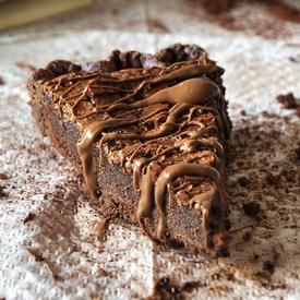 Nutella Brownie Pie