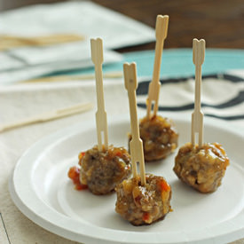 Sweet & Spicy Meatballs