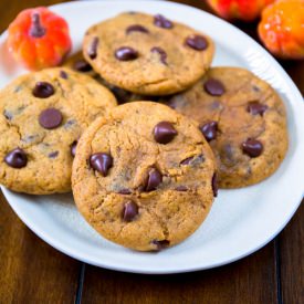 Pumpkin Chocolate Chip Cookies