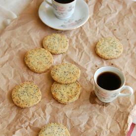 Almond Poppy Seed Cookies