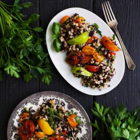 Barley Tomato Salad