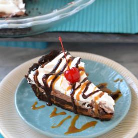 Brownie Sundae Pie