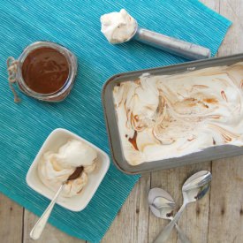 Caramel Swirl Ice Cream