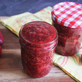 Chunky Strawberry Chia Seed Jam