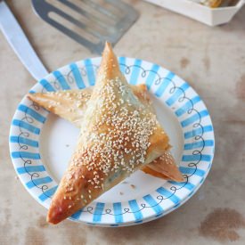 Crispy Triangle Spinach and Feta