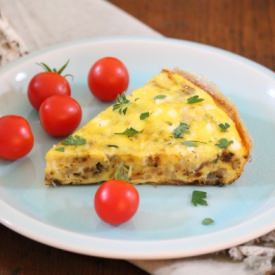 Zucchini, Potato & Feta Frittata