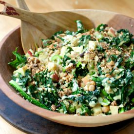 Kale and Quinoa Waldorf Salad