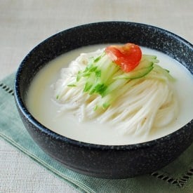 Chilled Soy Milk Noodle Soup