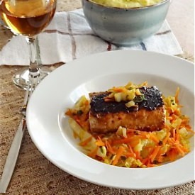 Seared Mahi-Mahi with Glaze