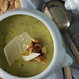 Zucchini-Basil Soup