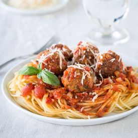 Spaghetti and Meatballs