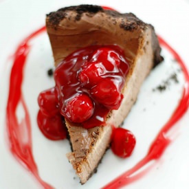 Chocolate Cherry Cheesecake