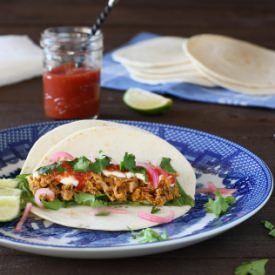 Latin Pork Soft Tacos