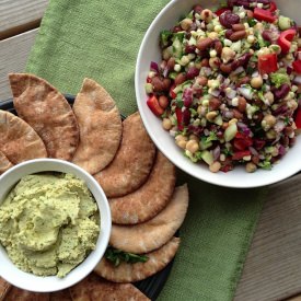 Three Bean Veggie Salad
