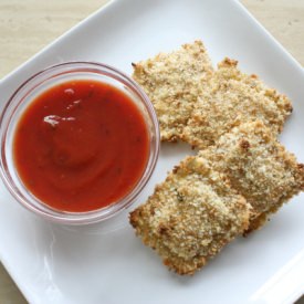 Crispy Baked Ravioli