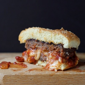 Pizza-in-a-Burger