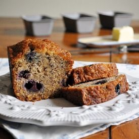Banana Blueberry Bread