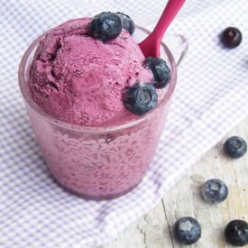 Blueberry Ice Cream