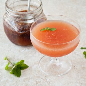 Fig Jam + Rye Whiskey Cocktail