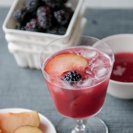 Plum-Blackberry Cobbler