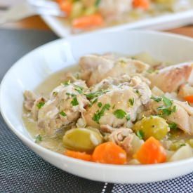 Slow Cooker Lemon and Olive Chicken